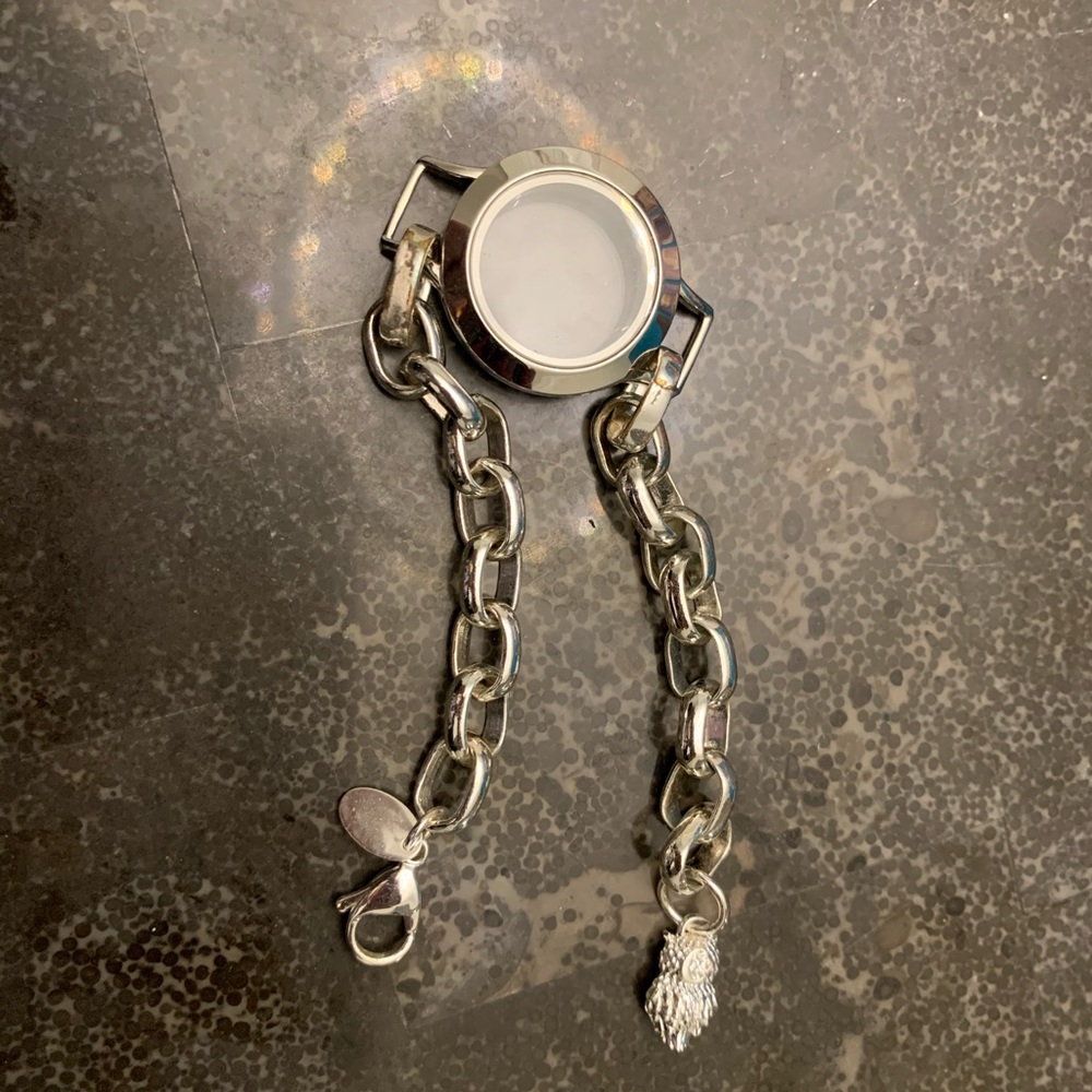 Origami Owl locket bracelet